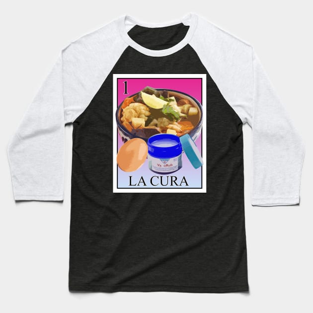 LA CURA Baseball T-Shirt by The Losers Club
